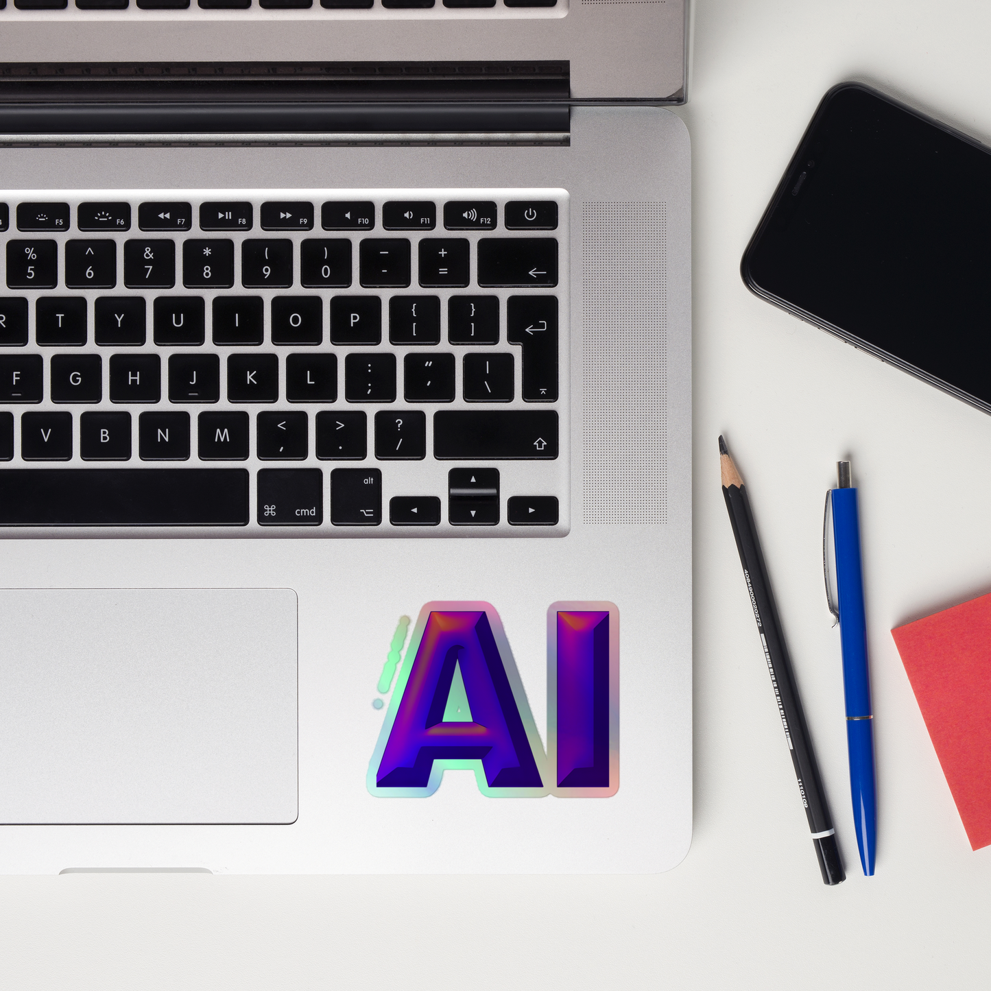 AI Holographic stickers