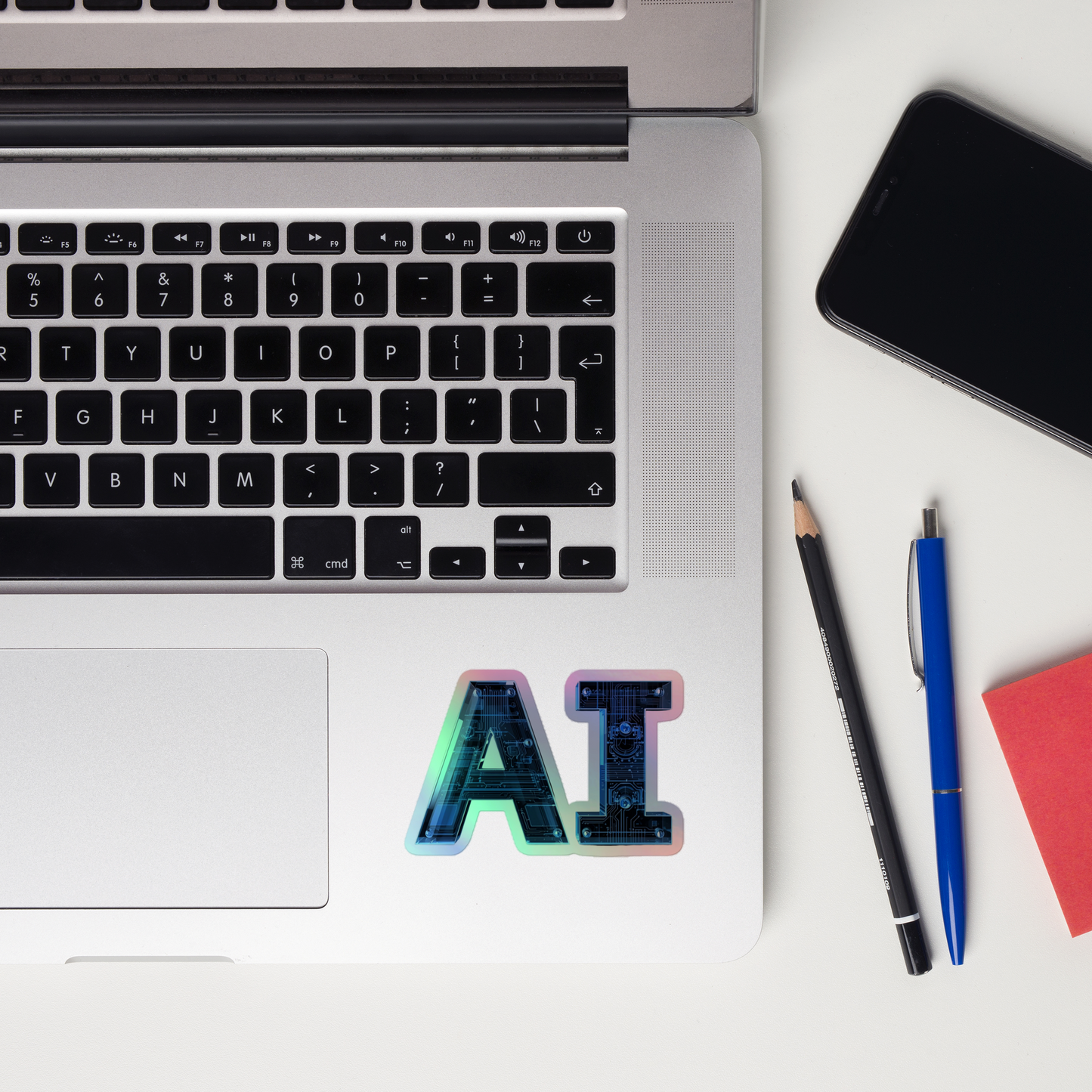 Future AI Holographic stickers