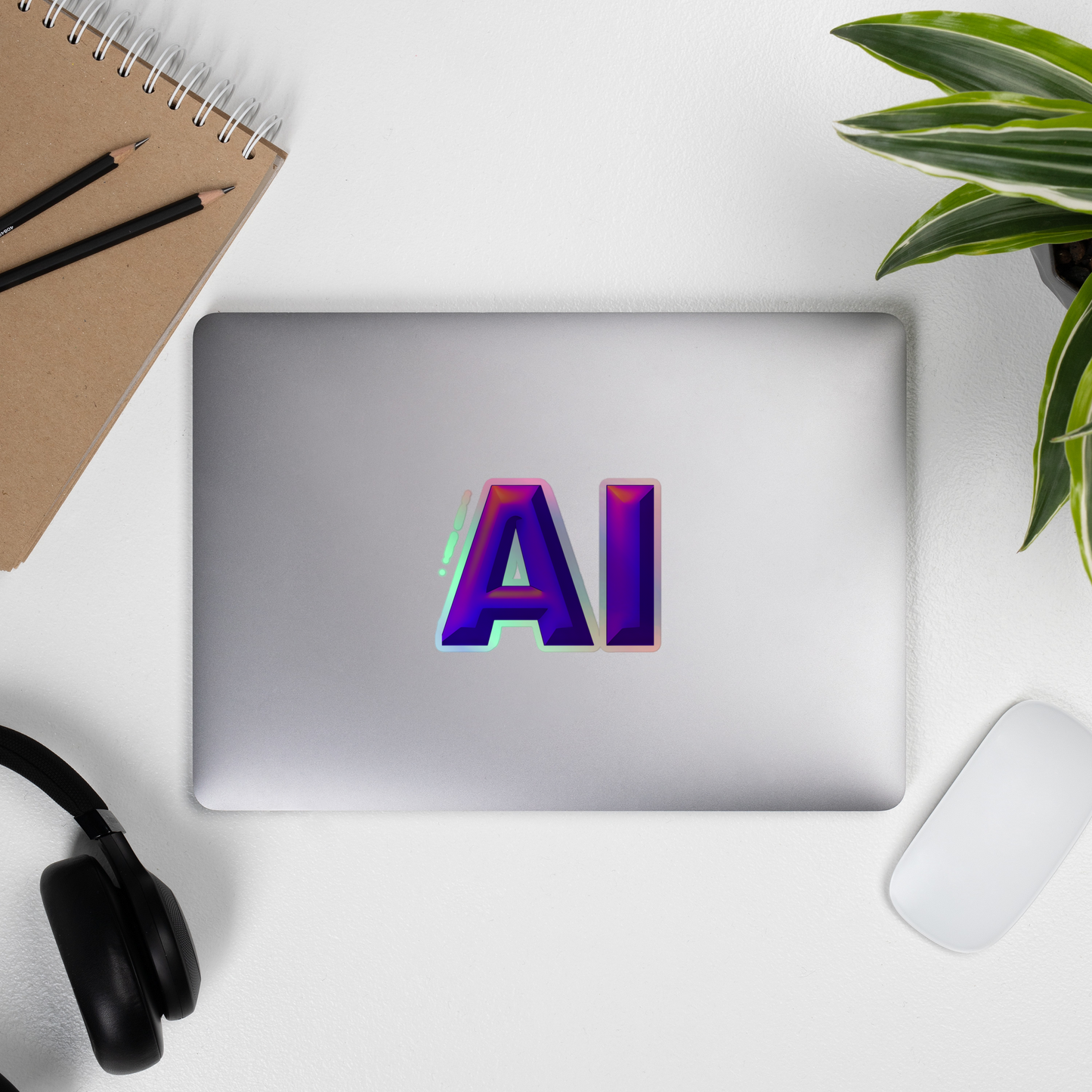 AI Holographic stickers