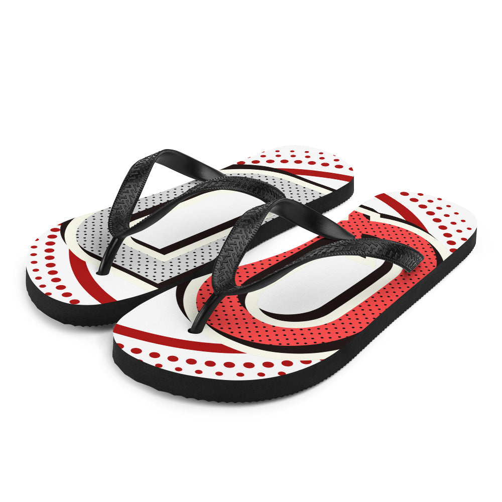 Rubber Sole Flip-Flops