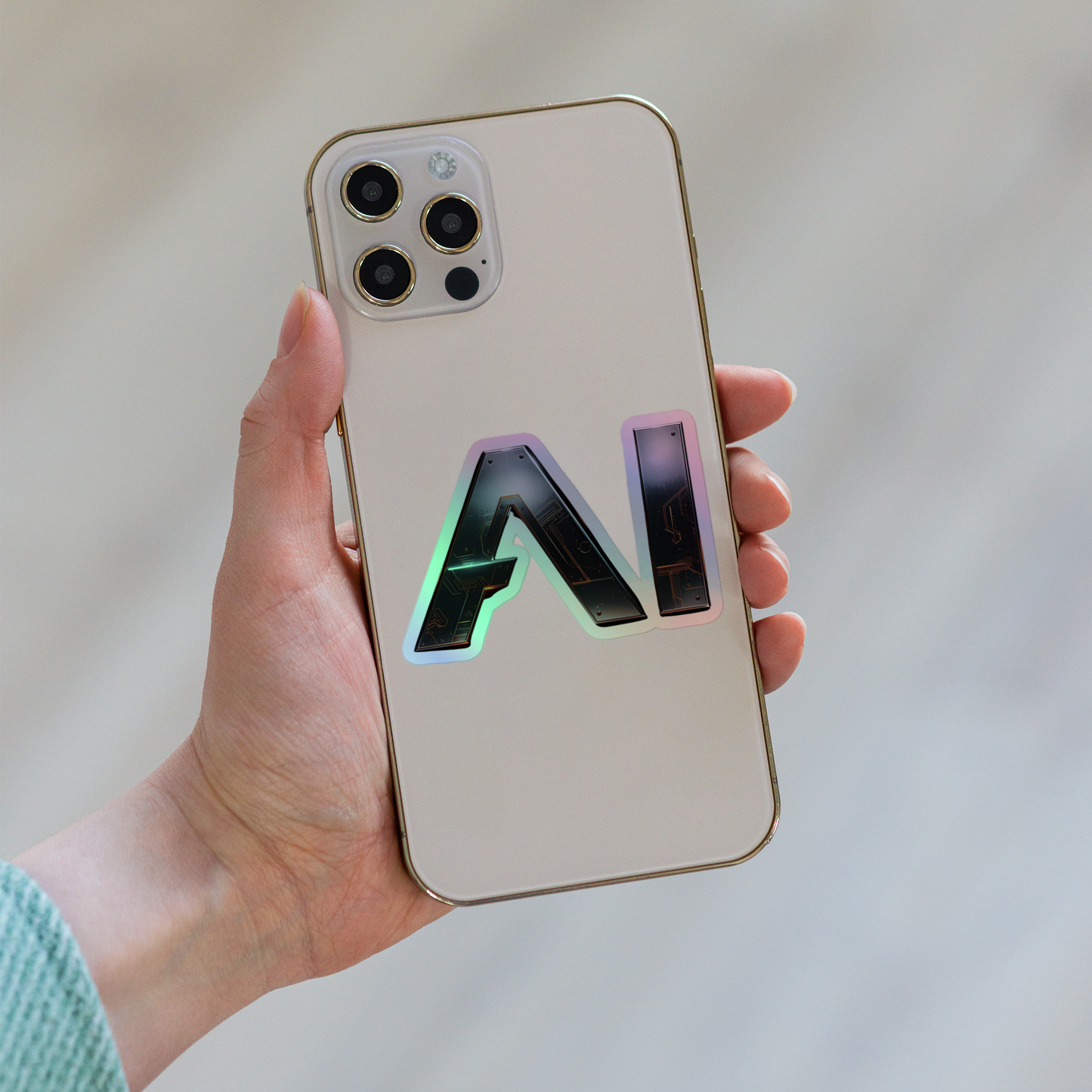 AI Digital - Holographic stickers