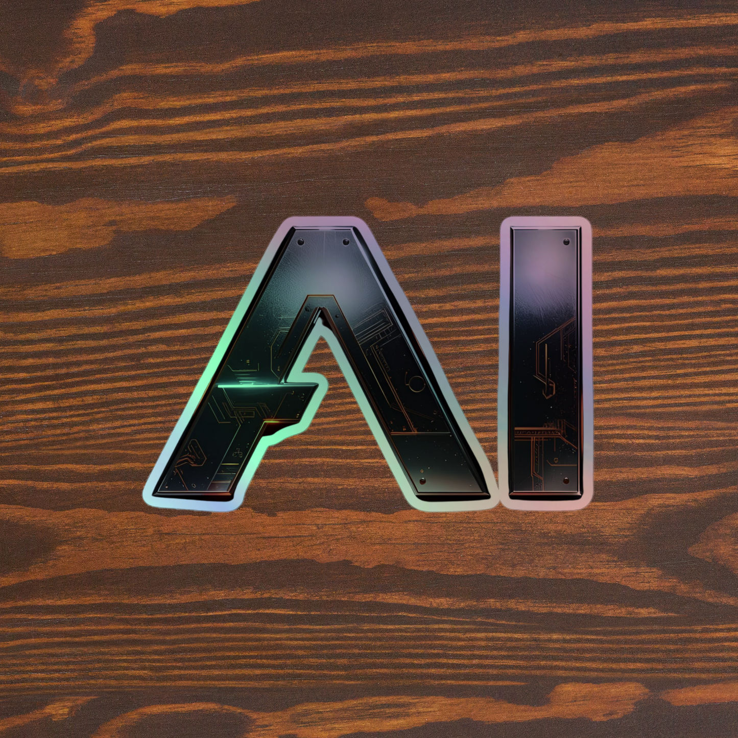 AI Digital - Holographic stickers