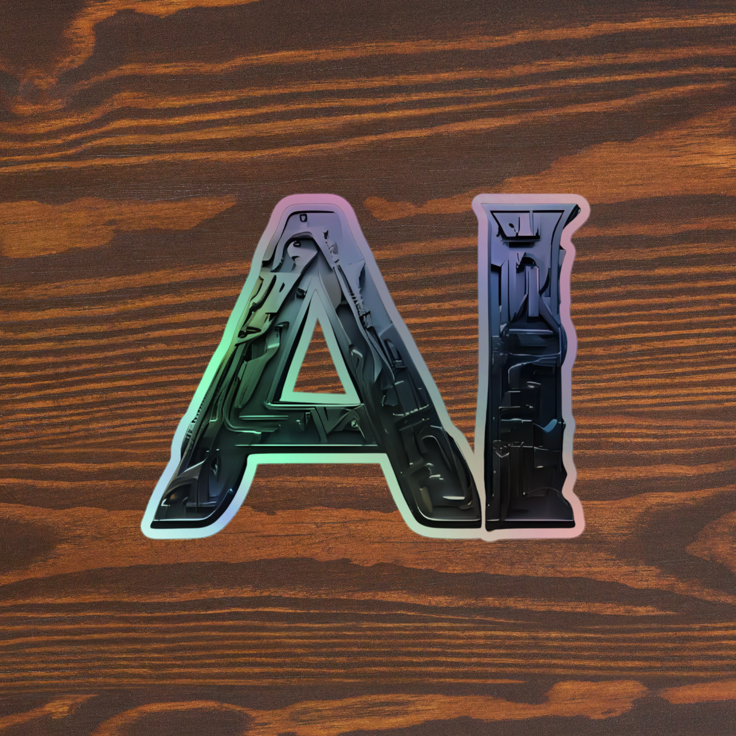 AI Technology - Holographic stickers