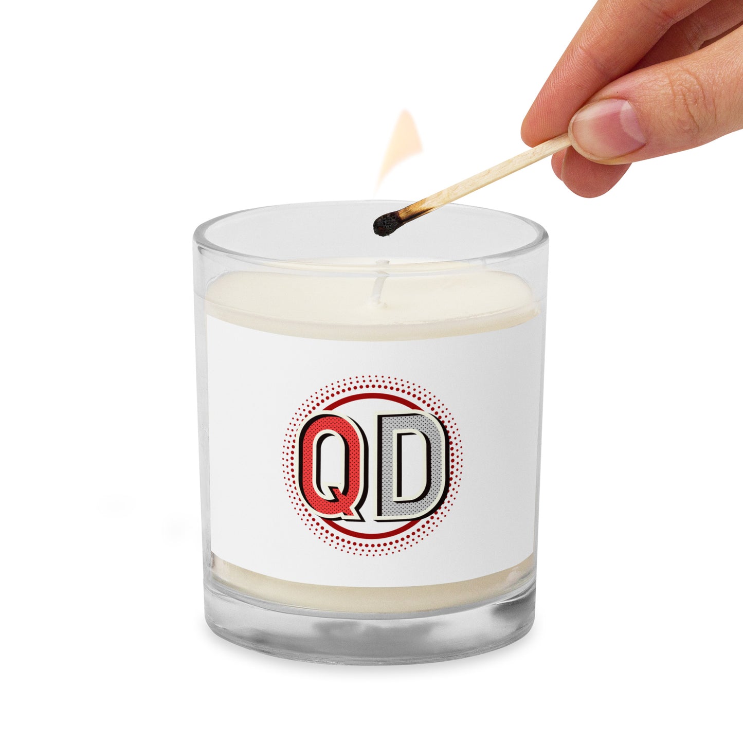 Soy Wax Candle w/ Glass Jar